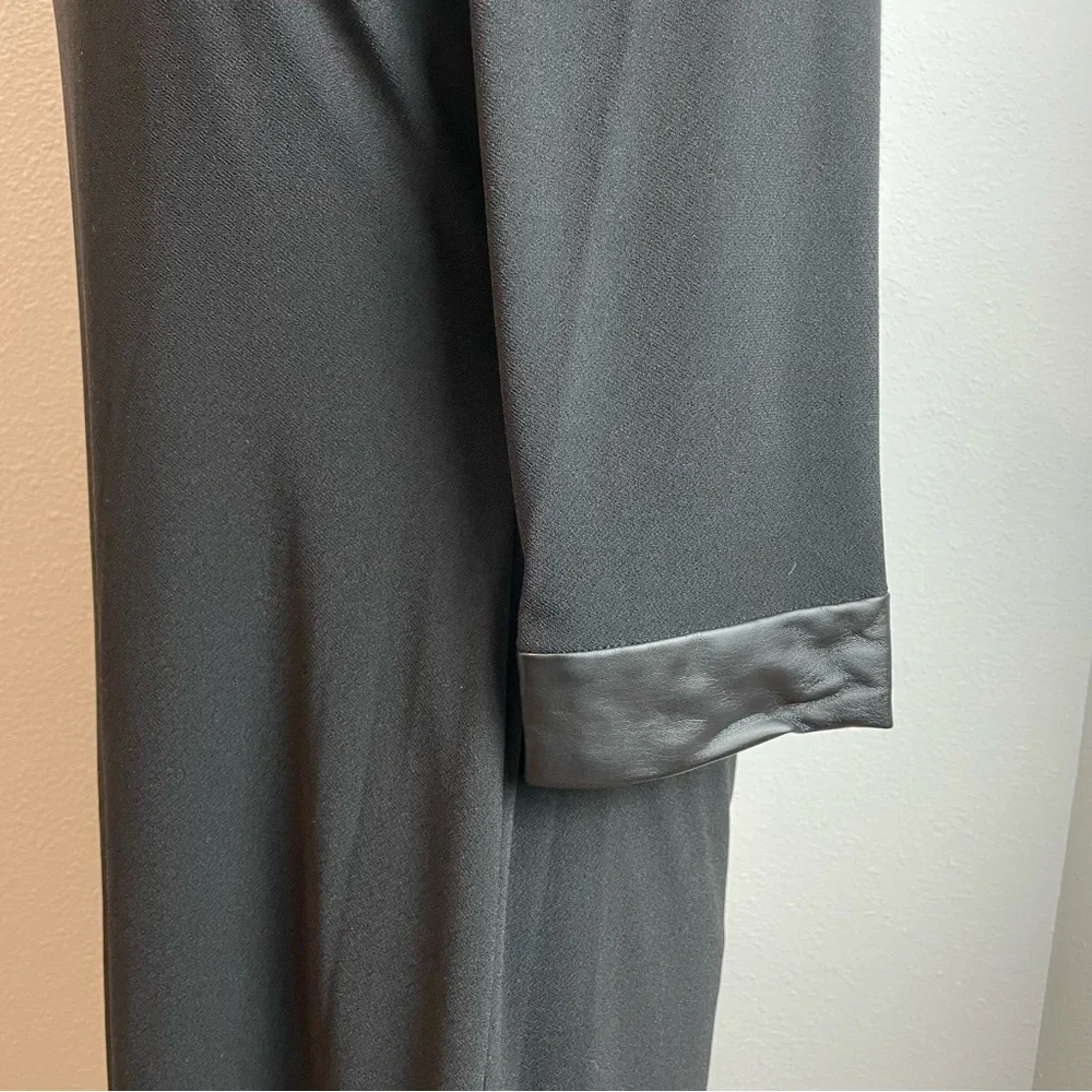 Marc New York Dress Women’s Black Faux Leather Trim 6 NWT - Picture 4 of 10